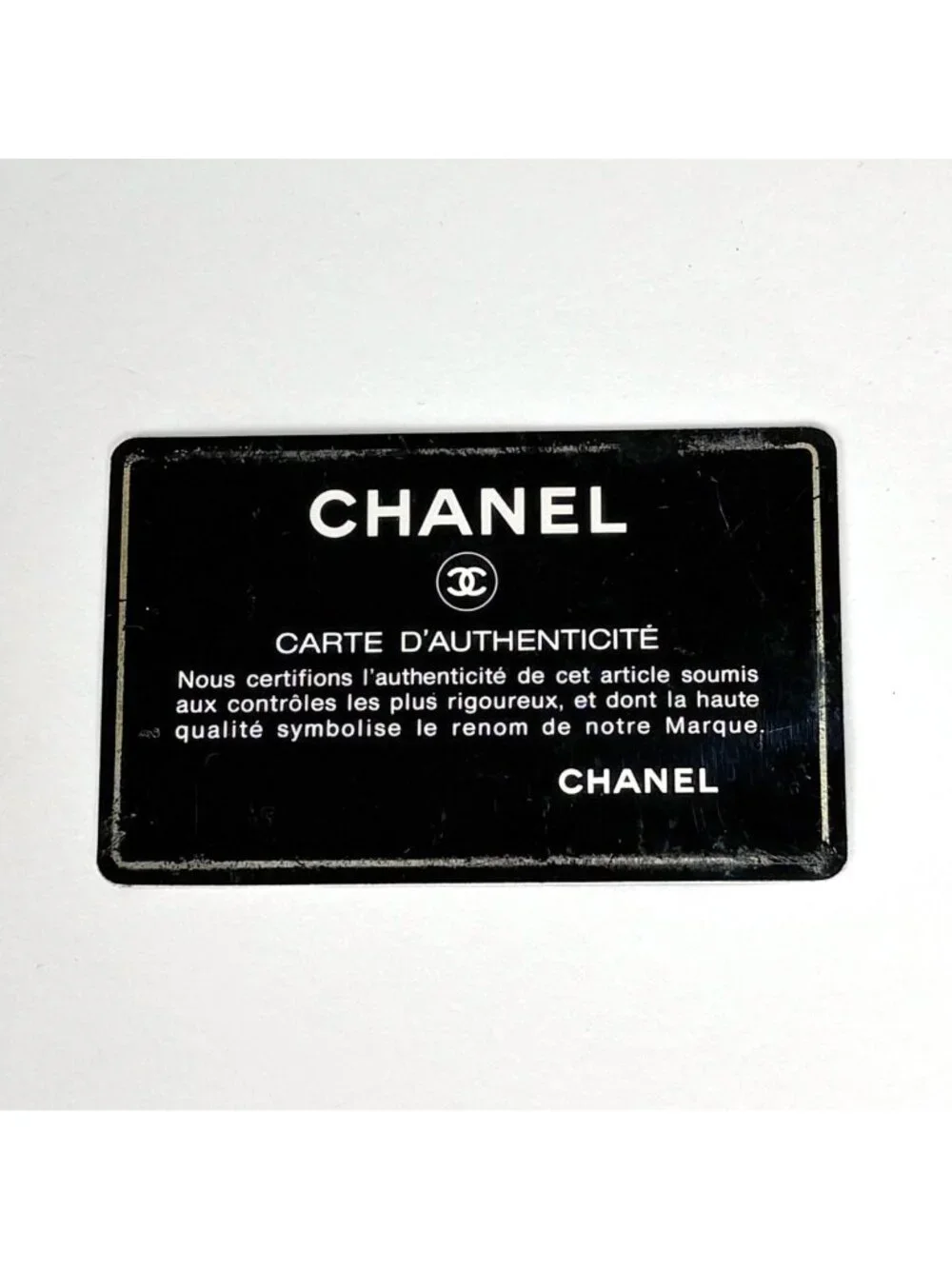 Chanel Makeup Pouch CC Logo Vanity Caviar Leather Black